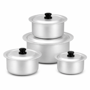 8 pieces Anodized Casserole set